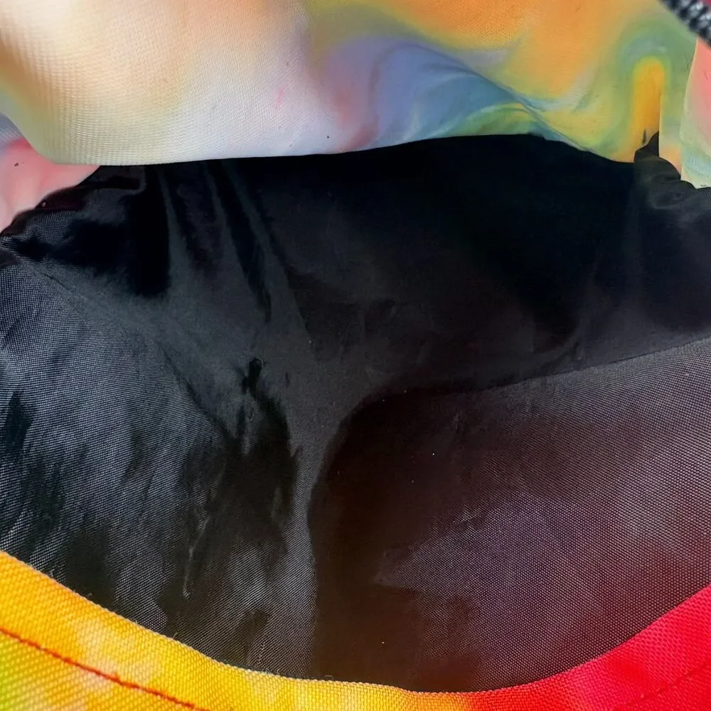 Neff Daily Backpack Rainbow Tie Dye Multi Color School Skater Bag
